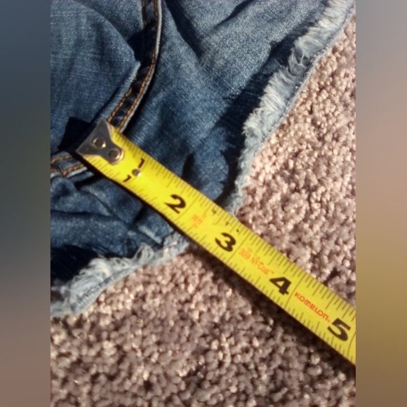 BILLABONG Distressed Denim Shorts Sz.30 - Picture 5 of 11